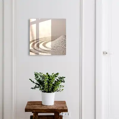 Composition décorative pour jardin zen