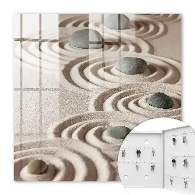 Décoration zen avec pierres grises