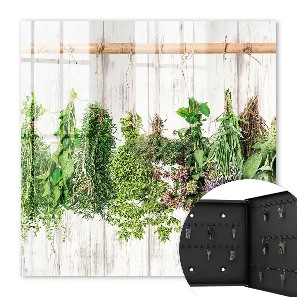 Herbes séchées au style rustique