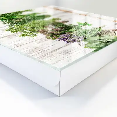 Herbes séchées au style rustique