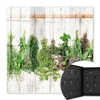 Herbes séchées au style rustique