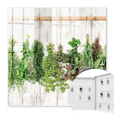 Herbes séchées au style rustique