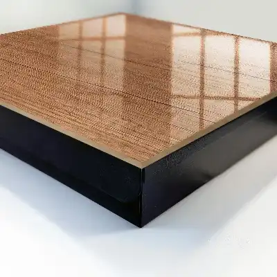 Texture bois avec grain naturel