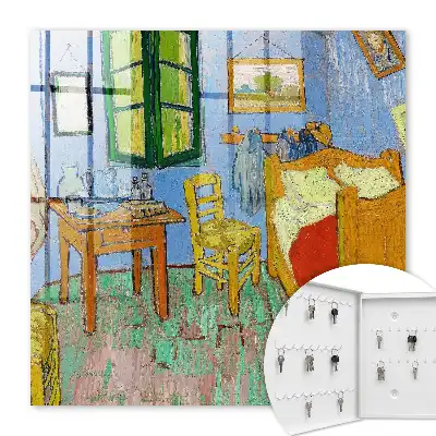 Chambre confortable avec mobilier en bois