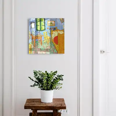 Chambre confortable avec mobilier en bois
