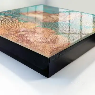 Un rêve onirique sur fond turquoise