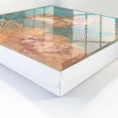 Un rêve onirique sur fond turquoise