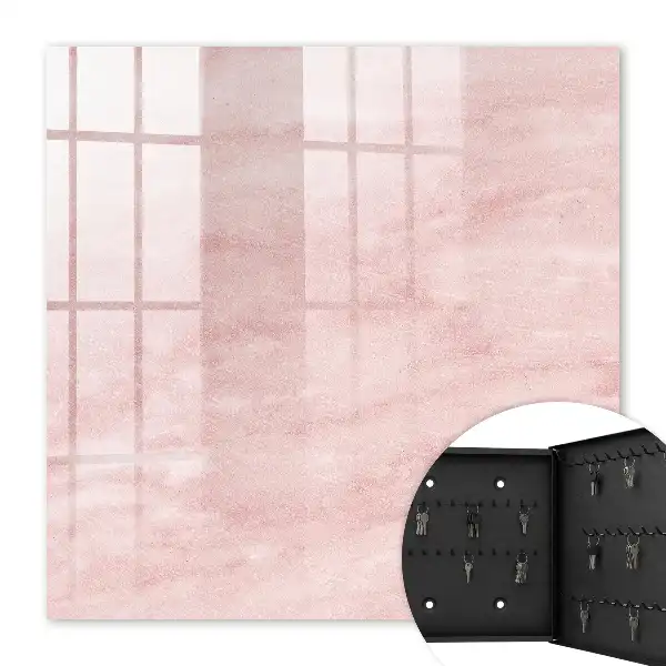 Élégance de la texture tissée rose