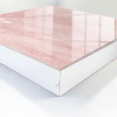 Élégance de la texture tissée rose