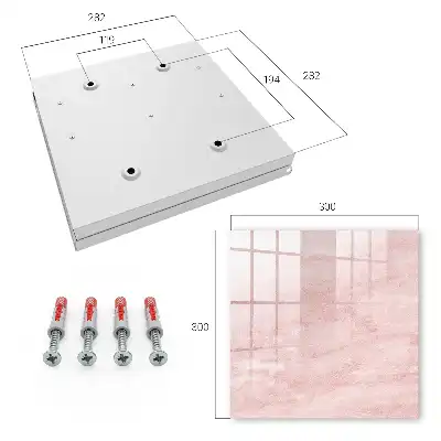 Élégance de la texture tissée rose