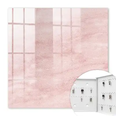 Élégance de la texture tissée rose