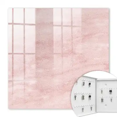 Élégance de la texture tissée rose