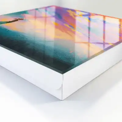 Une scène onirique au-dessus de la figure