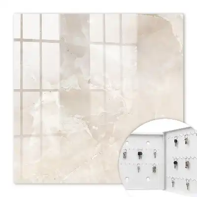 Revêtement effet marbre dans des tons naturels