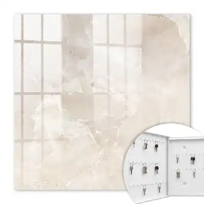 Revêtement effet marbre dans des tons naturels