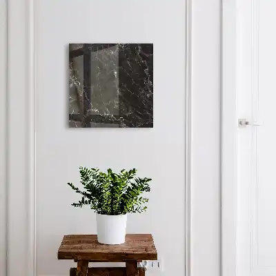 Motif marbre noir et blanc