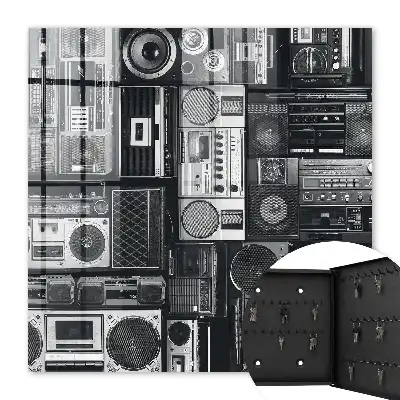 Enceintes au style rétro nostalgique