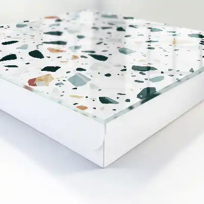 Galets décoratifs aux nuances de vert