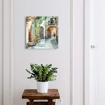 Une rue historique dans un style classique