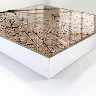 Le grain du bois rayonne d'énergie