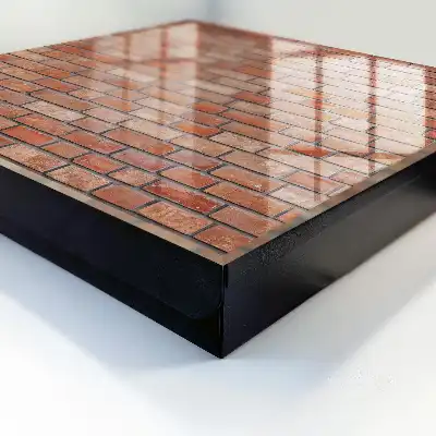 Mur de briques avec agencement classique