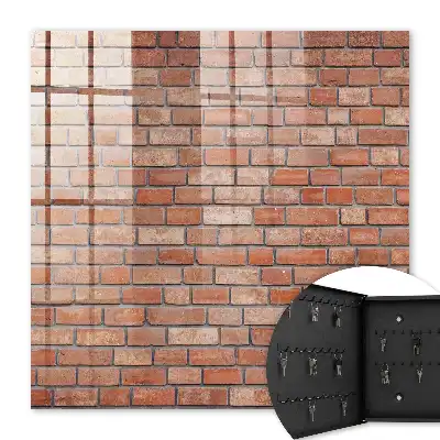 Mur de briques avec agencement classique