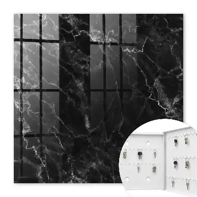 Nuances de profondeur du marbre dans la structure