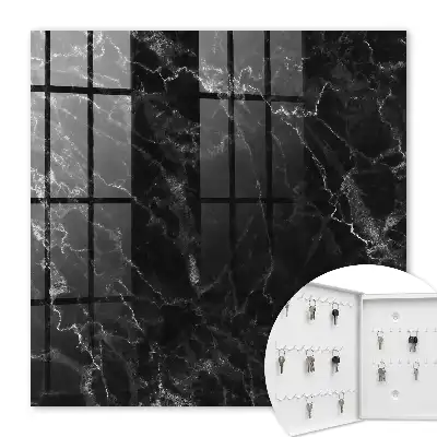 Nuances de profondeur du marbre dans la structure