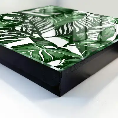 Décoration murale aux motifs végétaux