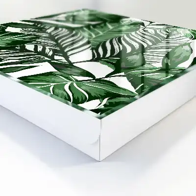 Décoration murale aux motifs végétaux