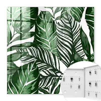 Décoration murale aux motifs végétaux