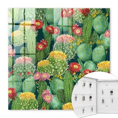 Jardin coloré sur fond sombre