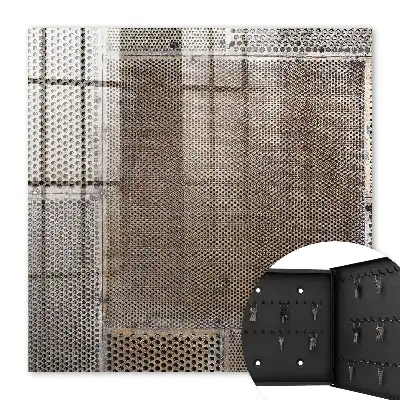 Meuble au design industriel riche en détails