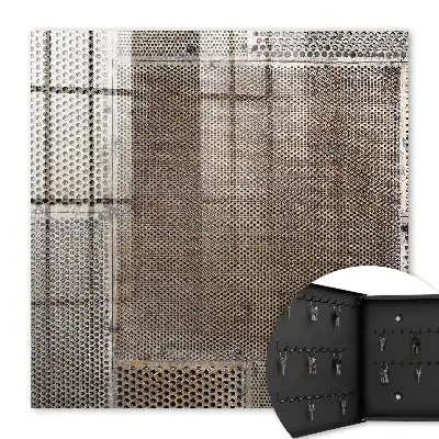 Meuble au design industriel riche en détails