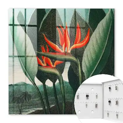 Tableau l'exotisme de la nature en couleurs éclatantes
