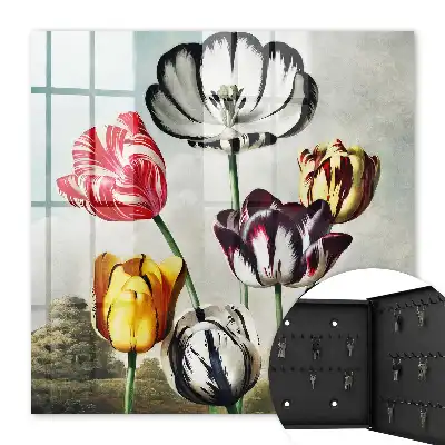 Tulipes au design rétro plein d'énergie