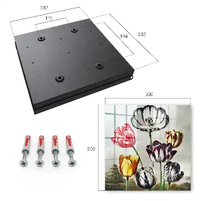 Tulipes au design rétro plein d'énergie