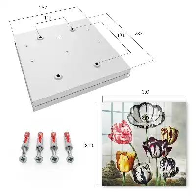 Tulipes au design rétro plein d'énergie