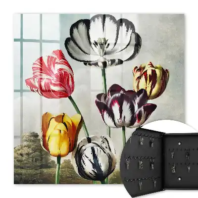 Tulipes au design rétro plein d'énergie