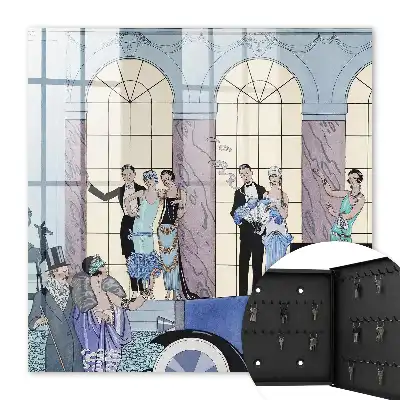 Robe de soirée élégante bleue