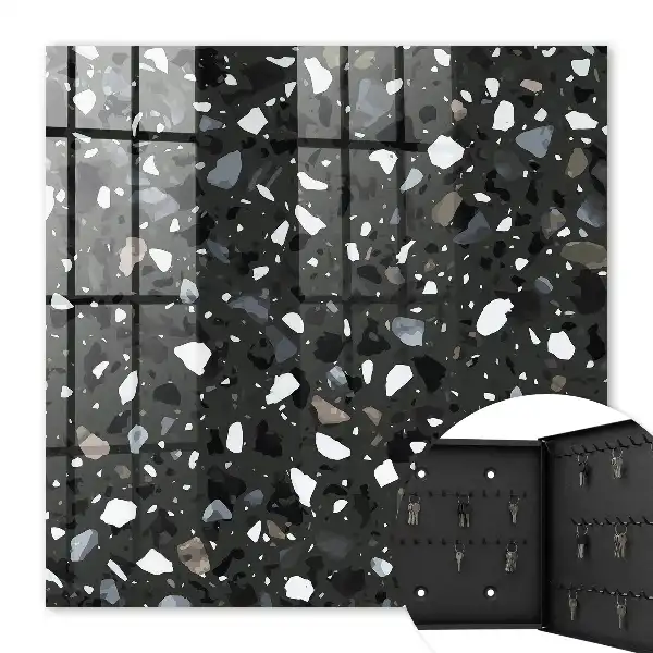 Mosaïque élégante dans des tons de gris