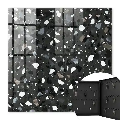 Mosaïque élégante dans des tons de gris