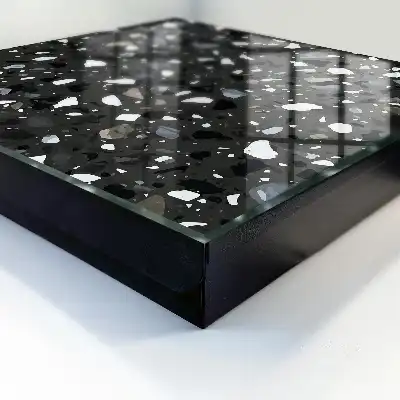 Mosaïque élégante dans des tons de gris