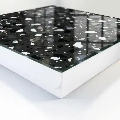 Mosaïque élégante dans des tons de gris
