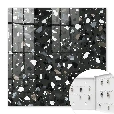 Mosaïque élégante dans des tons de gris