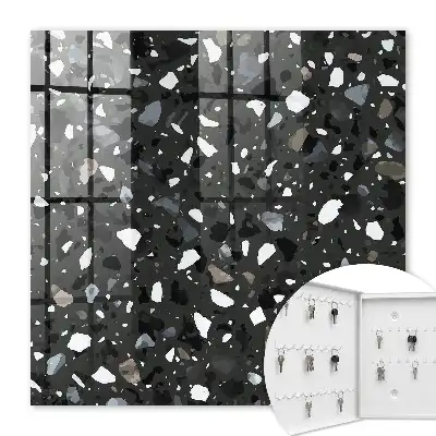 Mosaïque élégante dans des tons de gris