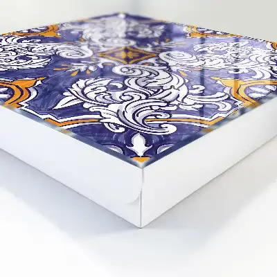 Ornement de plante à motifs