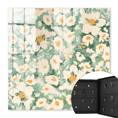 Motif floral de style bohème