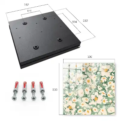 Motif floral de style bohème