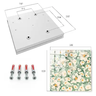 Motif floral de style bohème